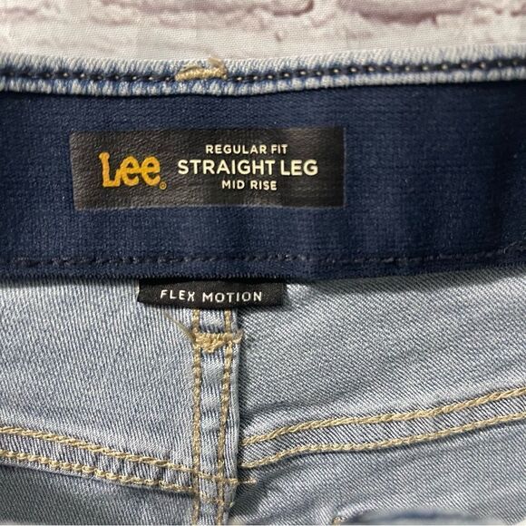 Flex Motion Lee Straight leg reg fit mid rise - Picture 6 of 7